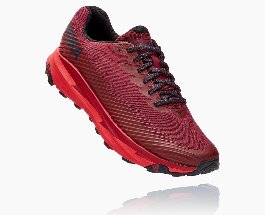 Hoka One One Trailsko Herre - Torrent 2 - Rød - 921748NKC